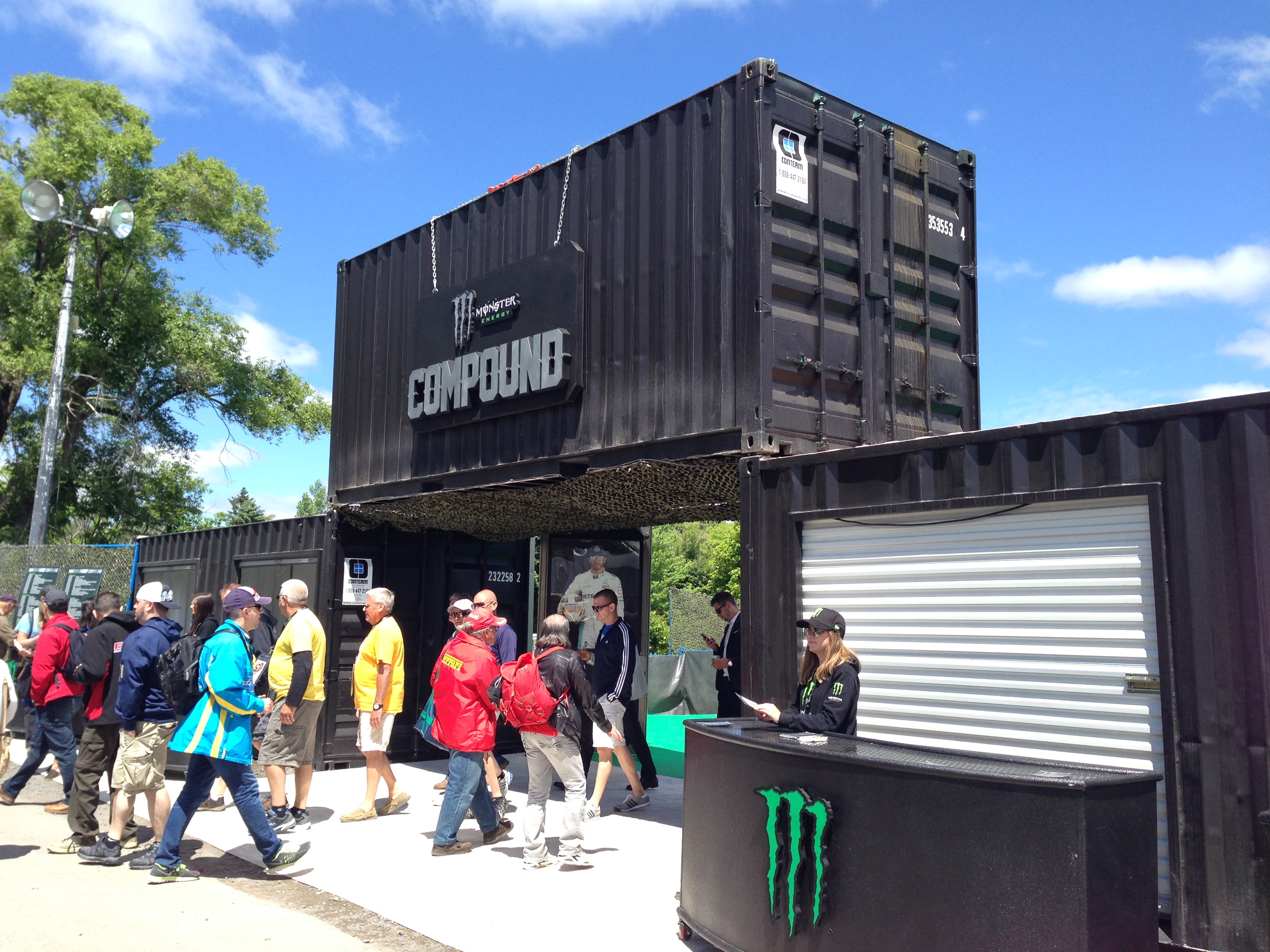Modified containers - Montreal F1