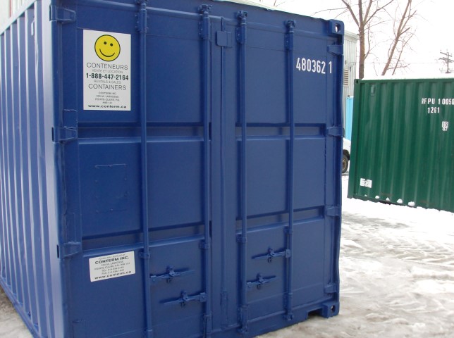 Shipping container cargo doors
