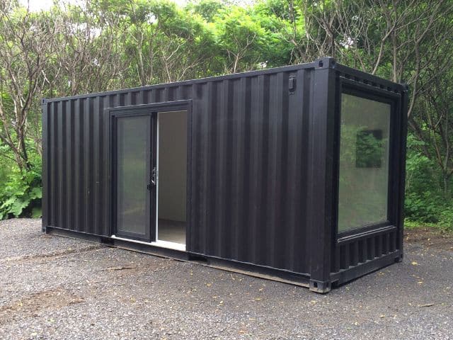 Modified 20-foot shipping container Modified 20-foot shipping container