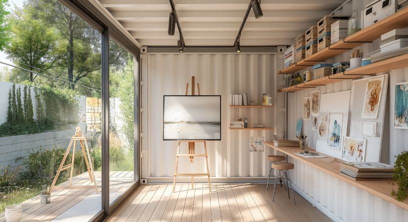 Building a Studio in a Shipping Container: 10 Key Considerations